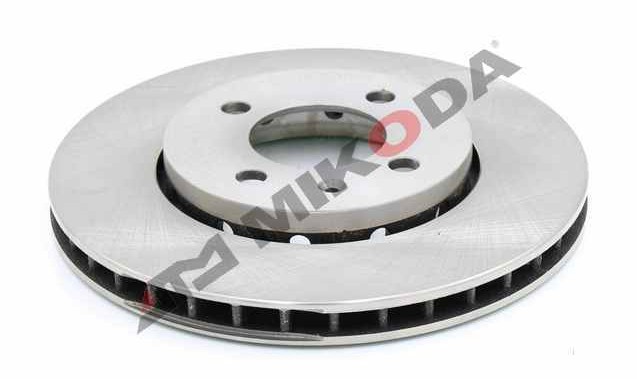 MIKODA 4221: Bromsskiva Ø: 256mm, ventilerad, Ø: 256mm
