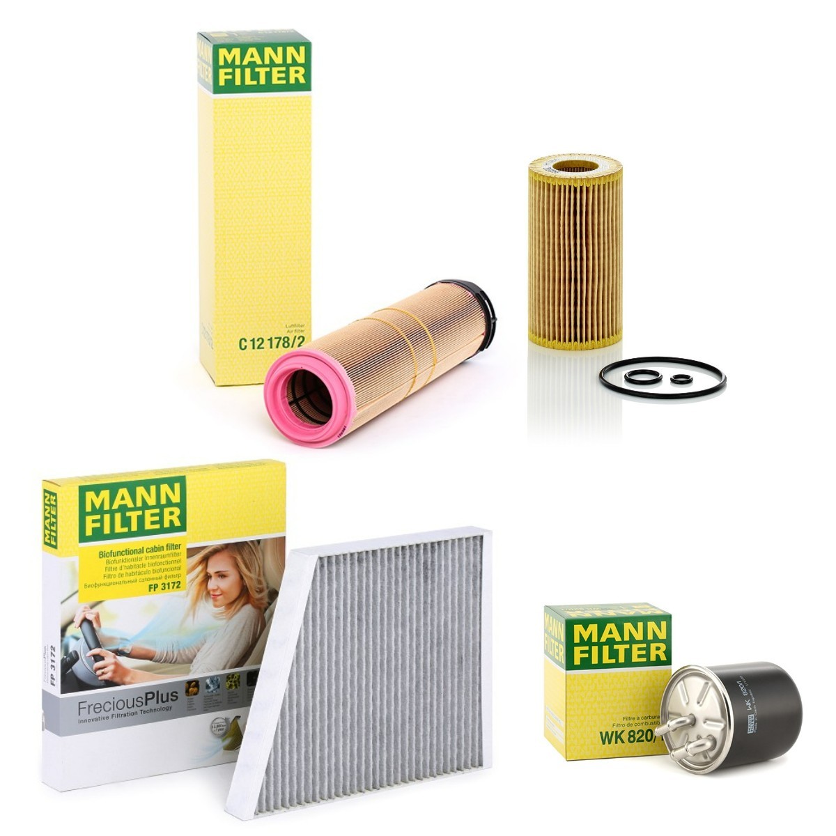 MANN-FILTER MNF4055N0123: Filter kit