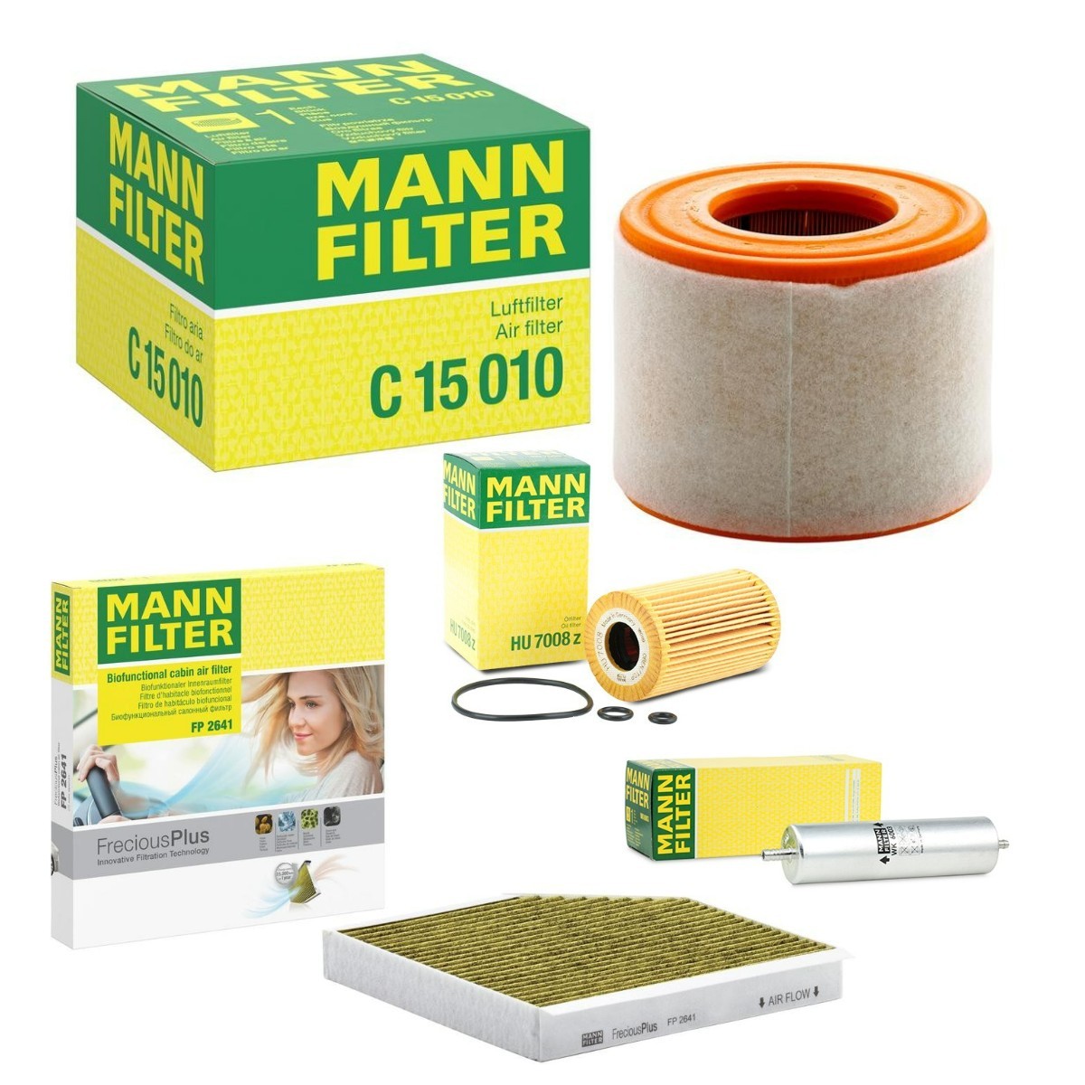 MANN-FILTER MNF4055N0135: Filtr-sada