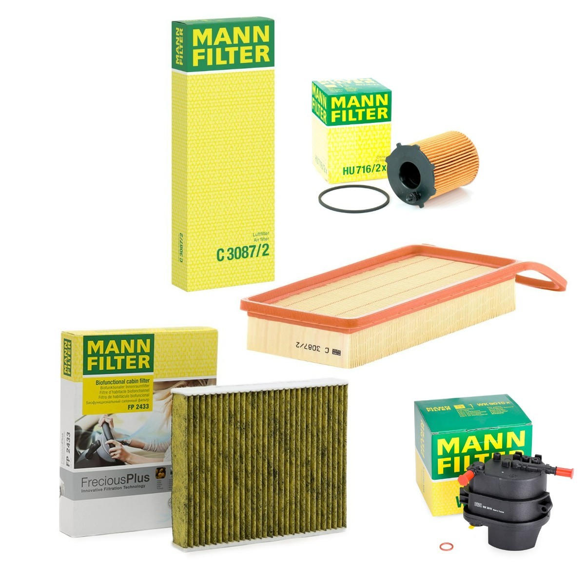 MANN-FILTER MNF4055N0155: Kit de filtros
