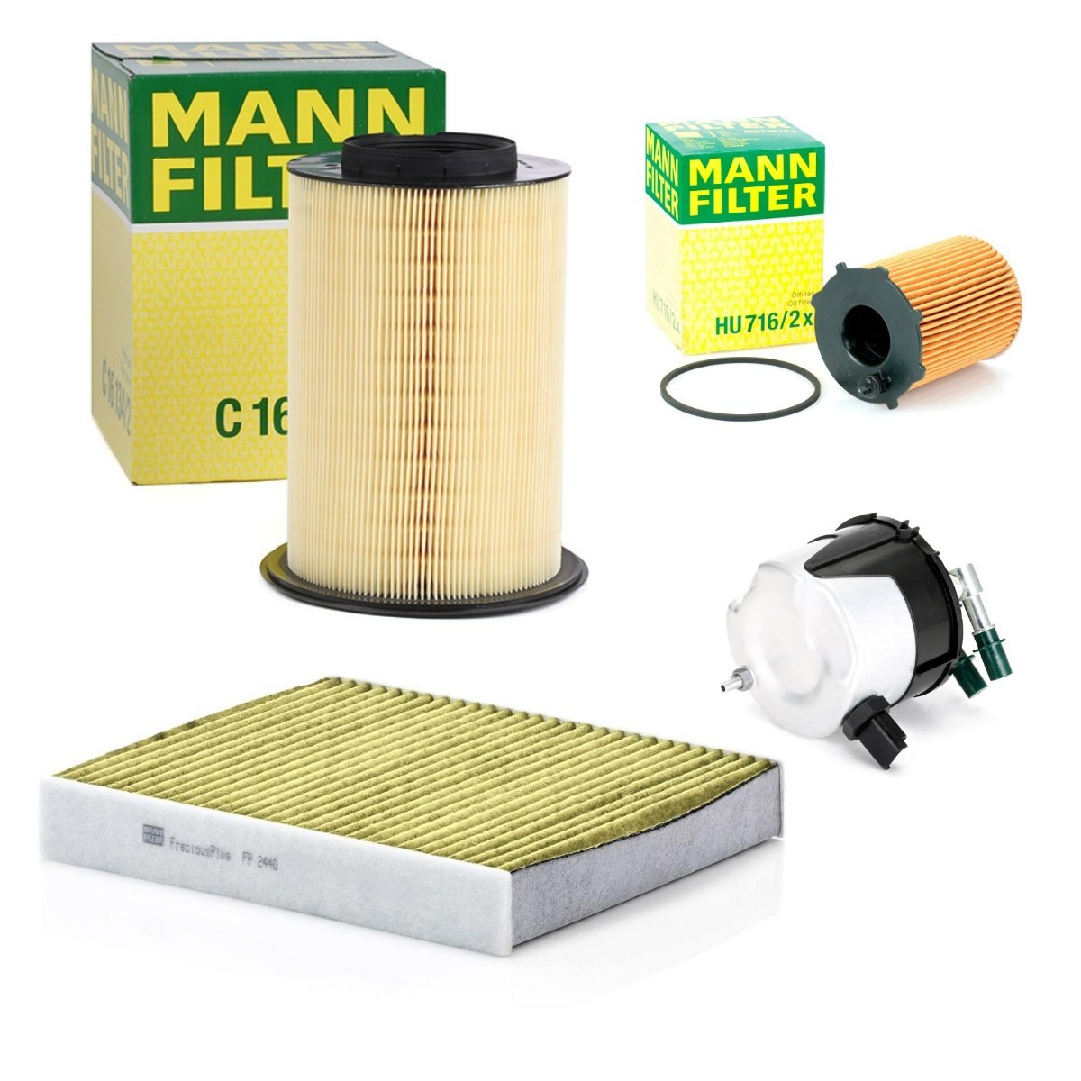 MANN-FILTER MNF4055N0166: Filter-komplekt