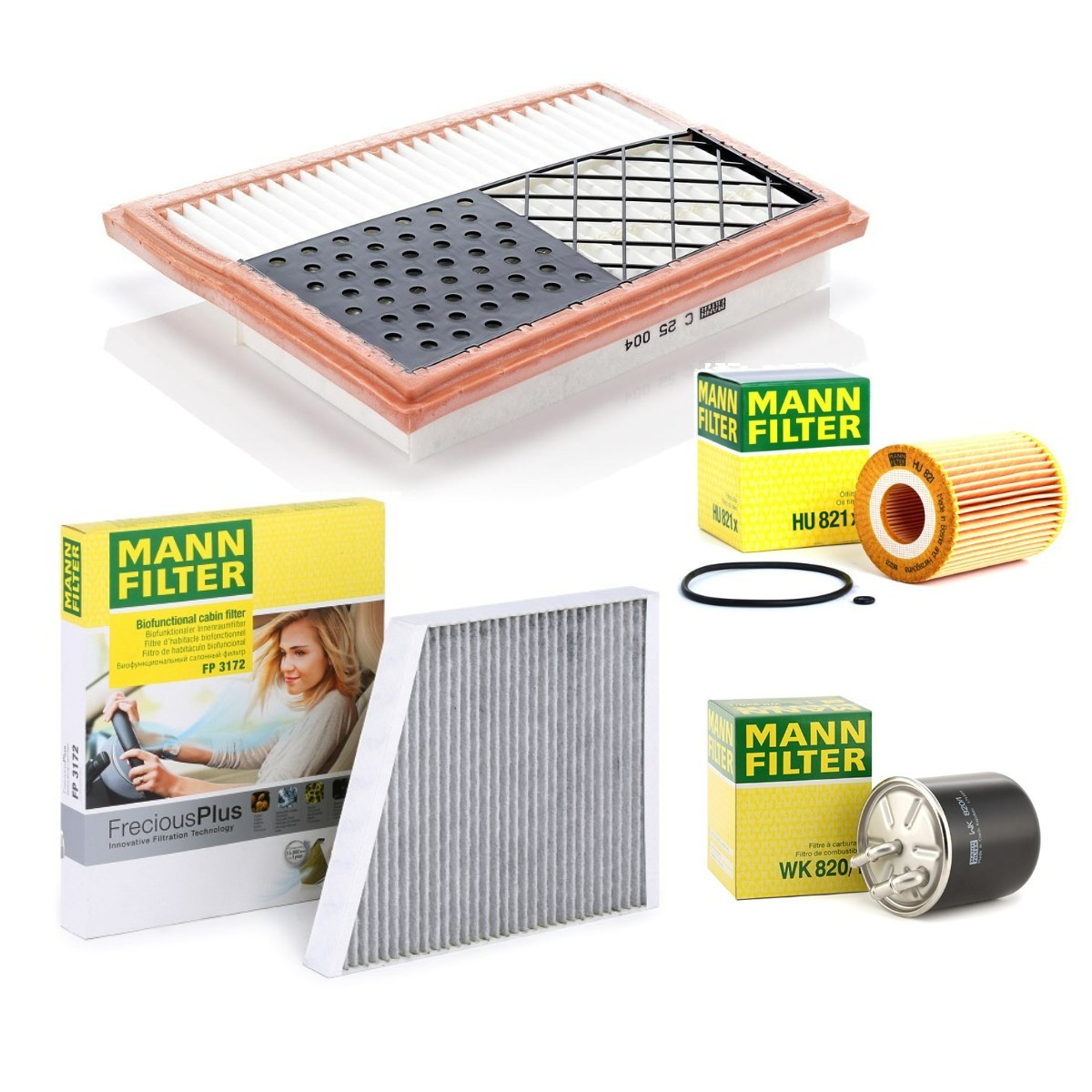 MANN-FILTER MNF4055N0170: Filter - Sada