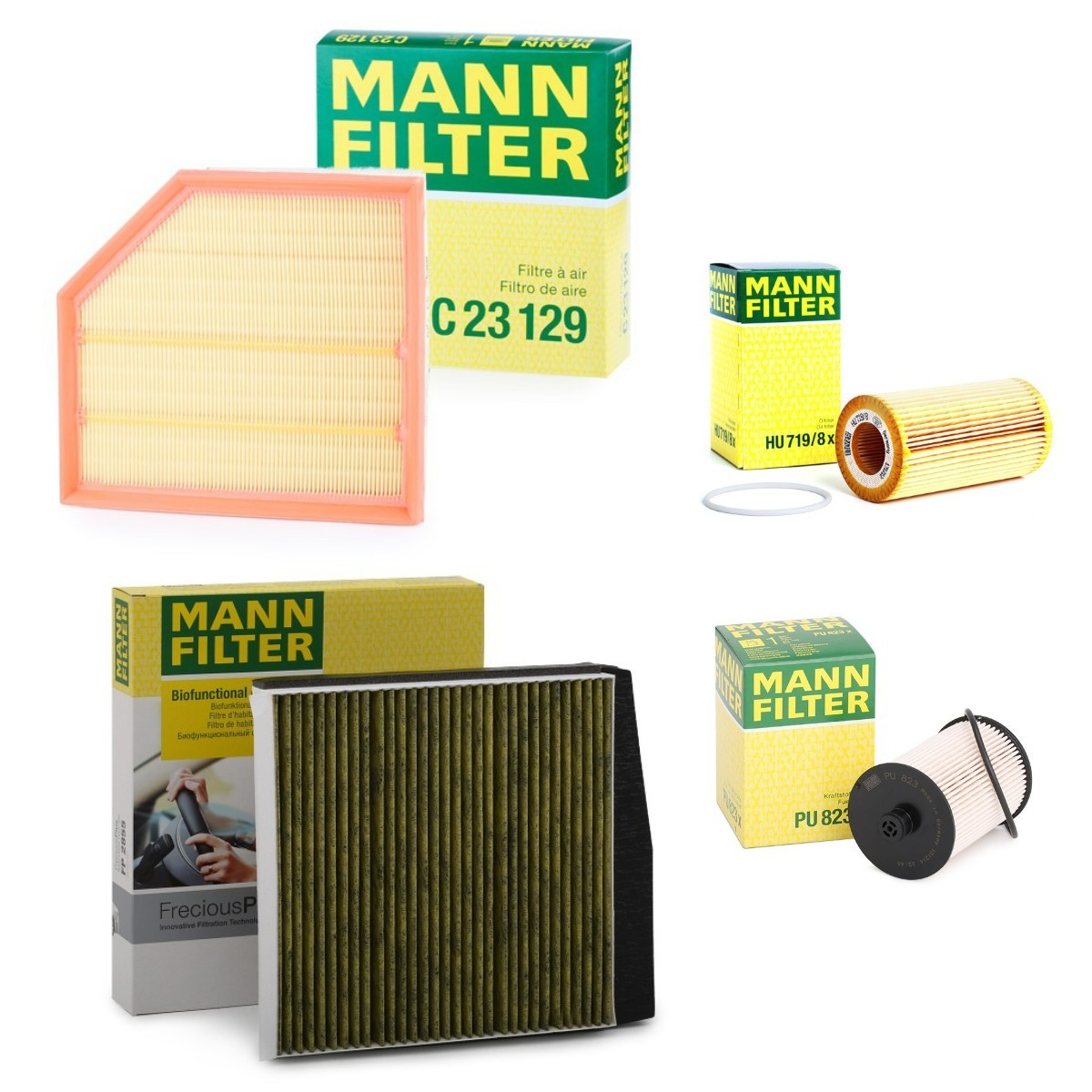 MANN-FILTER MNF4055N0178: Filterset