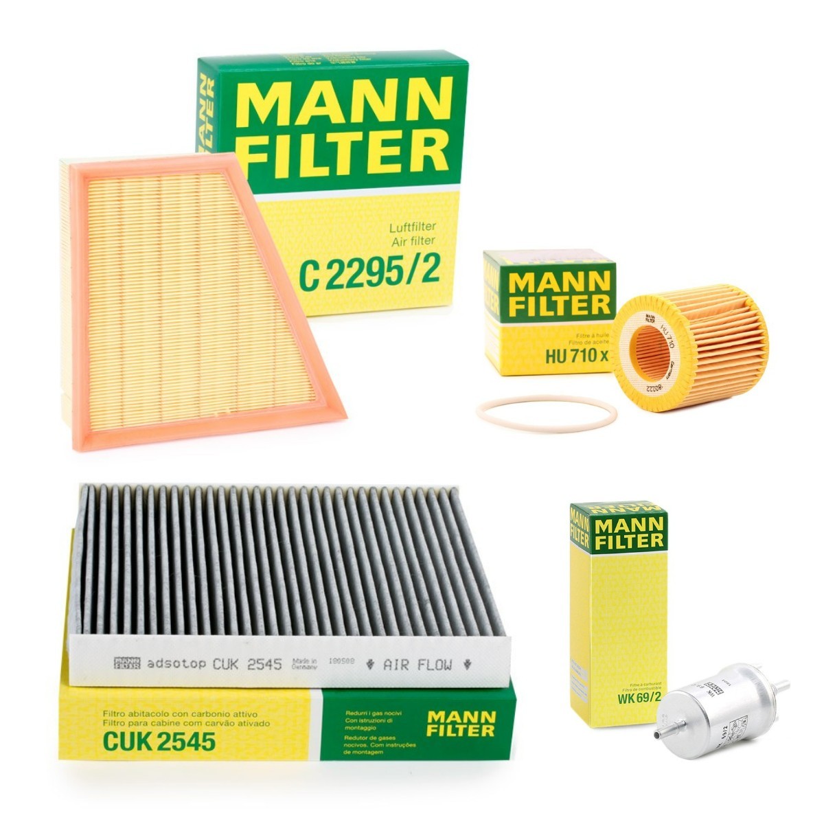 MANN-FILTER MNF4055N0184: Filtrs-Komplekts