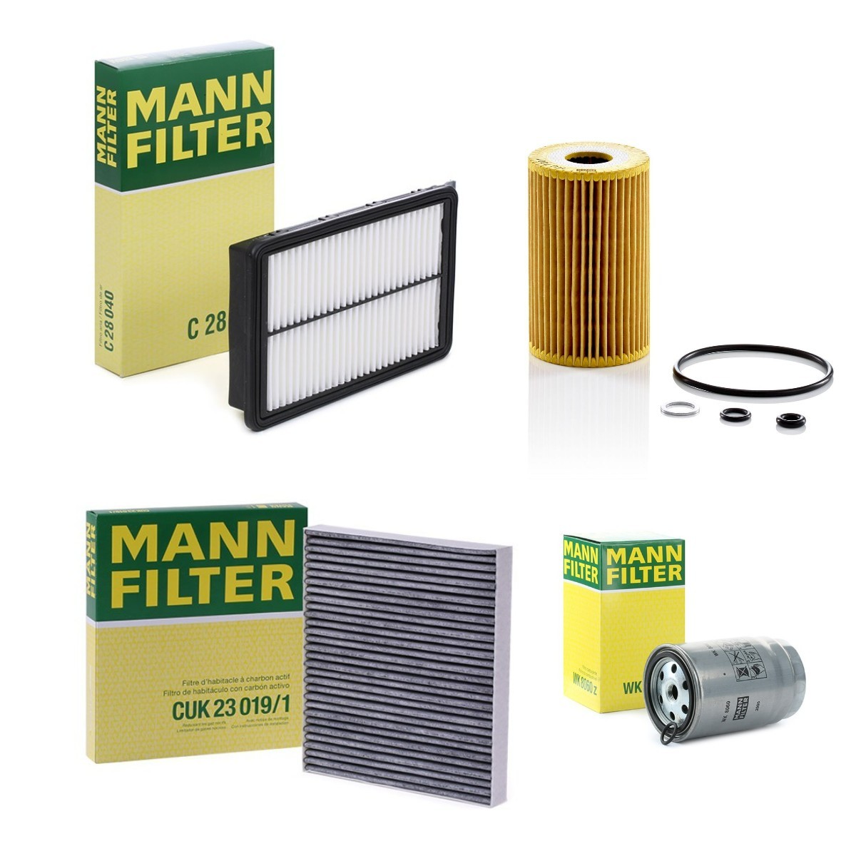 MANN-FILTER MNF4055N0194: Filterset