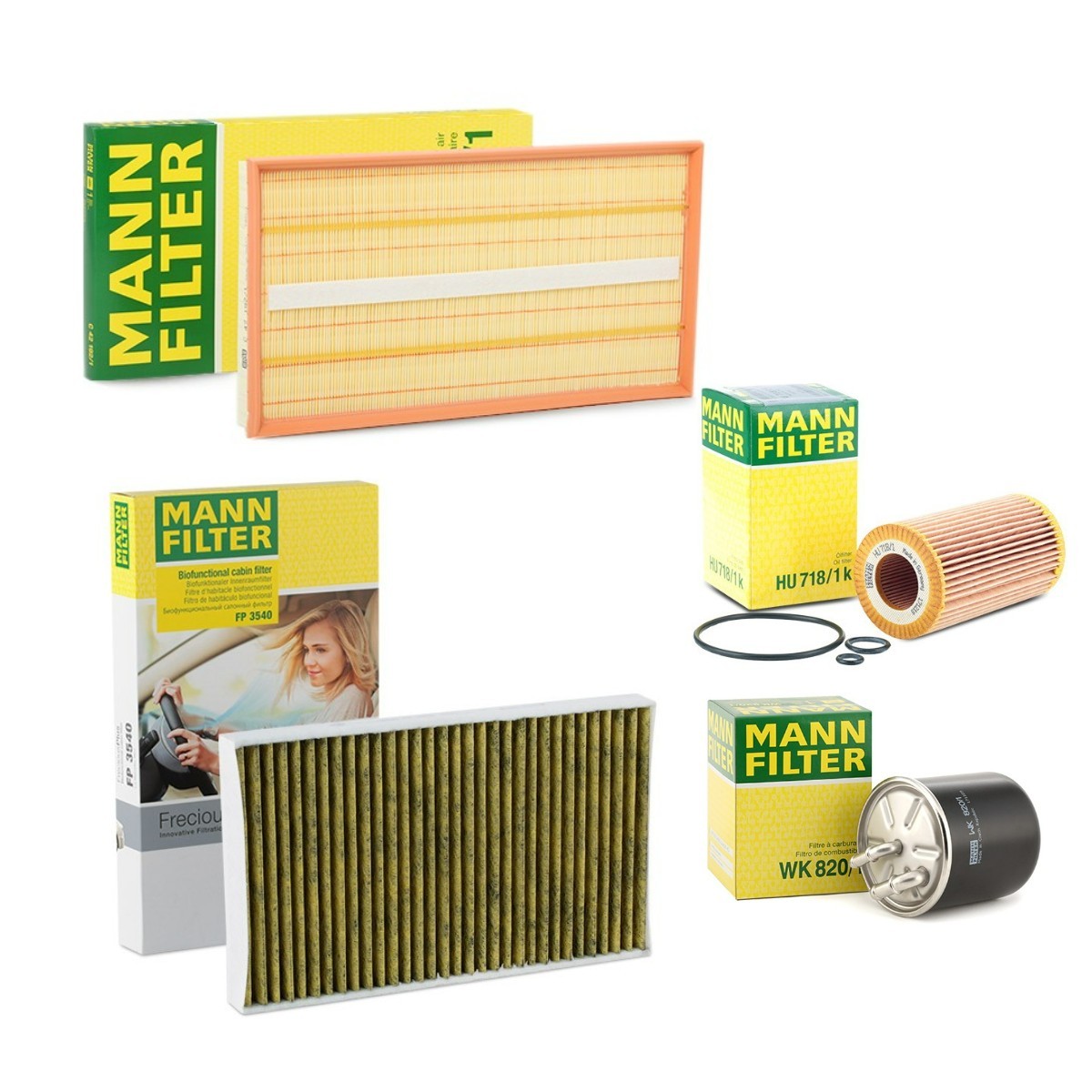 MANN-FILTER MNF4055N0195: Kit filtri
