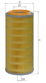 ALPHA FILTER AF0013: Luftfilter