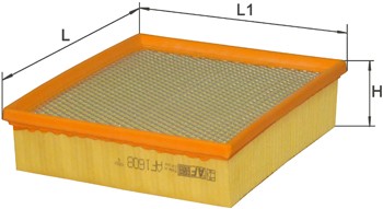 ALPHA FILTER AF1608: Luftfilter