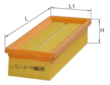 ALPHA FILTER AF1731: Filtre à air
