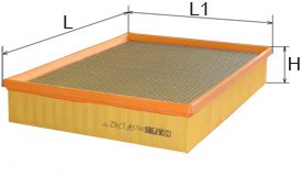 ALPHA FILTER AF1742: Filtre à air