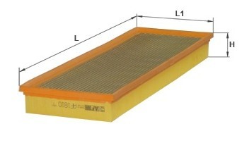 ALPHA FILTER AF1810S: Filtre à air