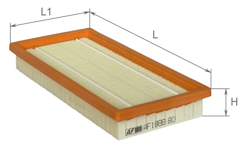 ALPHA FILTER AF1888 Luftfilter