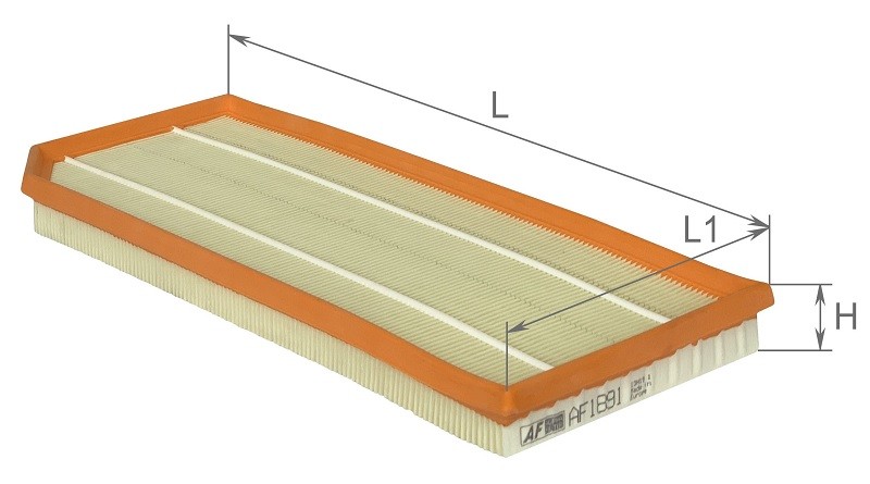 ALPHA FILTER AF1891: Luftfilter
