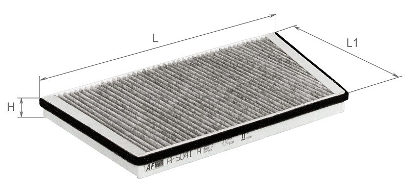 ALPHA FILTER AF5041A: Pollenfilter