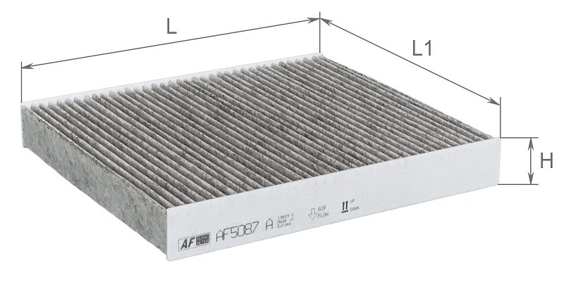 ALPHA FILTER AF5087A: Szűrő, utastér levegő