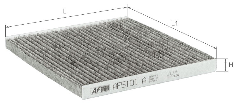 ALPHA FILTER AF5101A: Filtro abitacolo