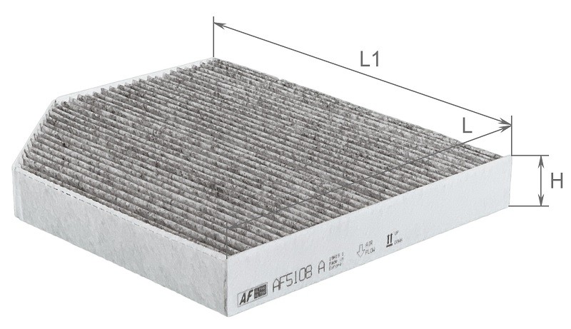 ALPHA FILTER AF5108A: Interieurfilter