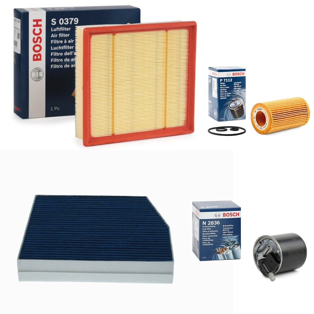 BOSCH BSH4055N0170: Filterset