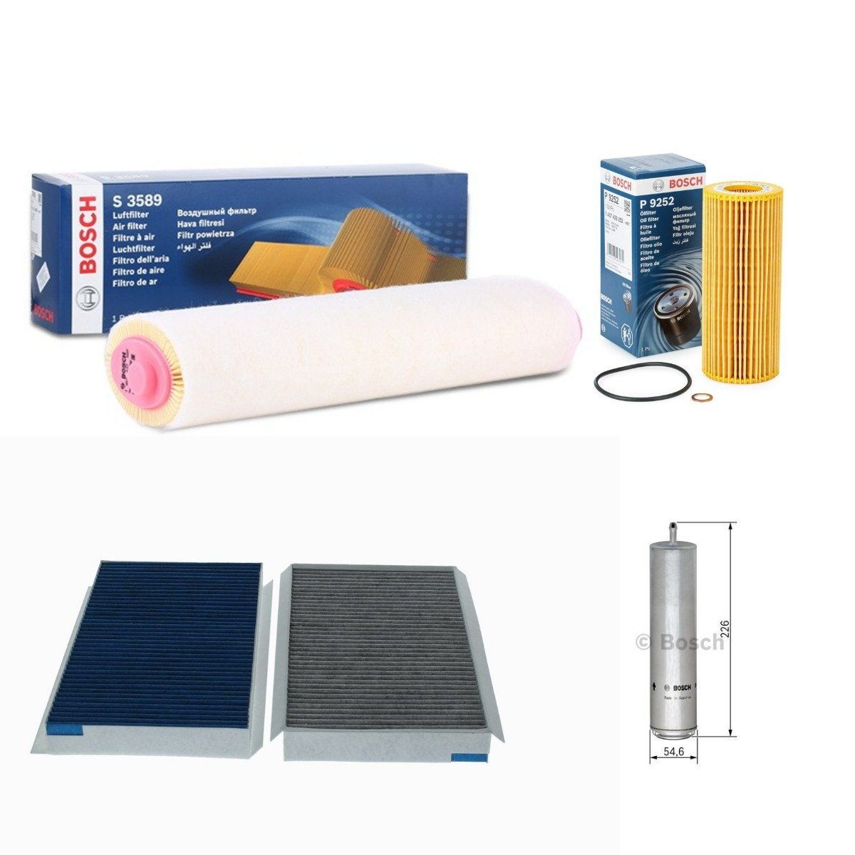 BOSCH BSH4055N0189: Szűrőkészlet