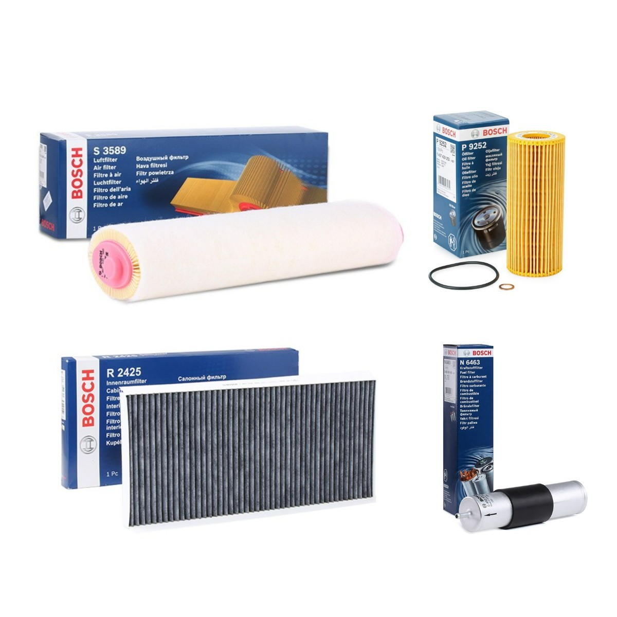 BOSCH BSH4055N0190: Kit filtri