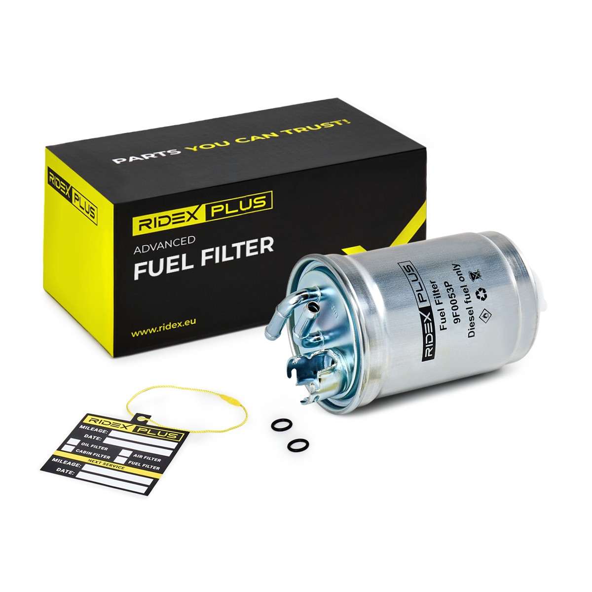 RIDEX PLUS 9F0053P: Brandstoffilter