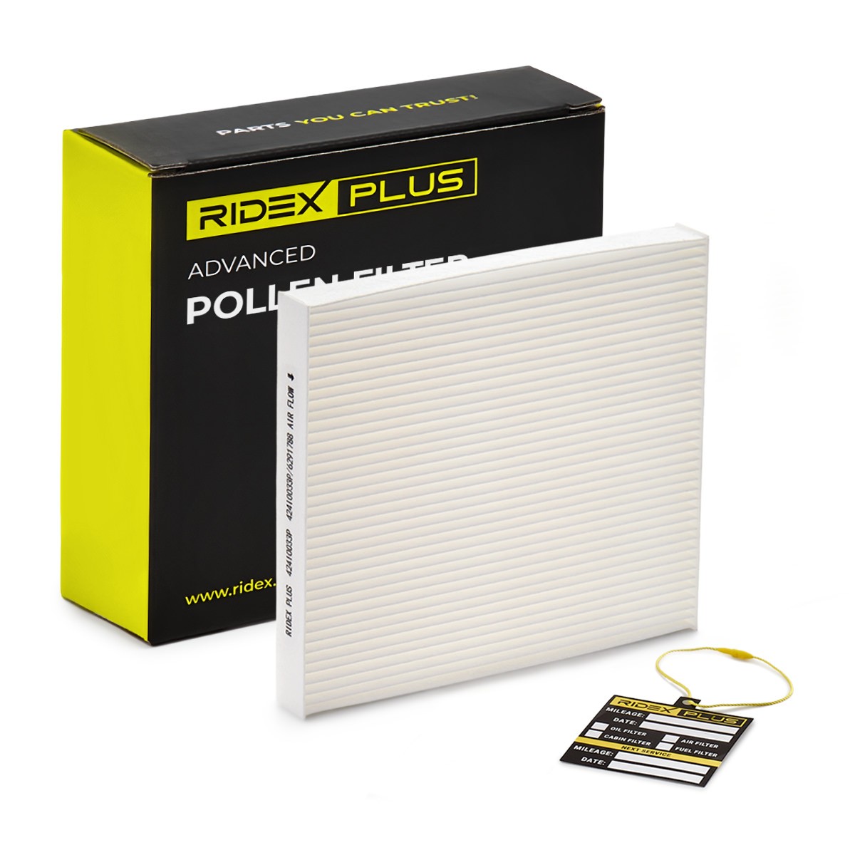 RIDEX PLUS 424I0033P: Filter vnútorného priestoru filter castic