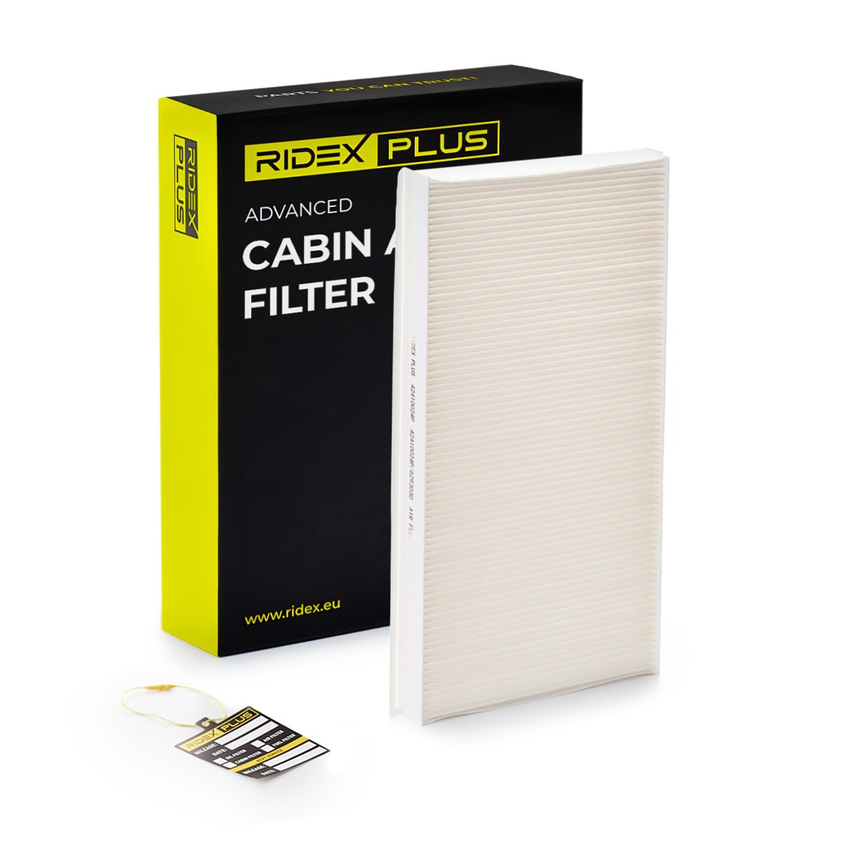 RIDEX PLUS 424I0024P: Filtro abitacolo Filtro particellare