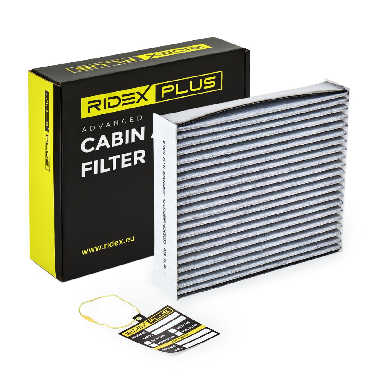 RIDEX PLUS 424I0059P Innenraumfilter Aktivkohle, Aktivkohlefilter