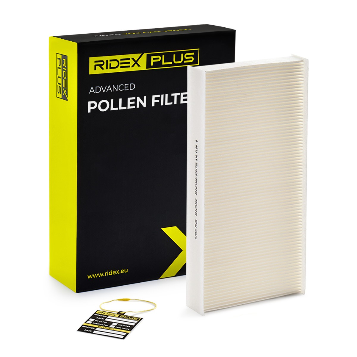 RIDEX PLUS 424I0156P: Szűrő, utastér levegő részecskeszűrő