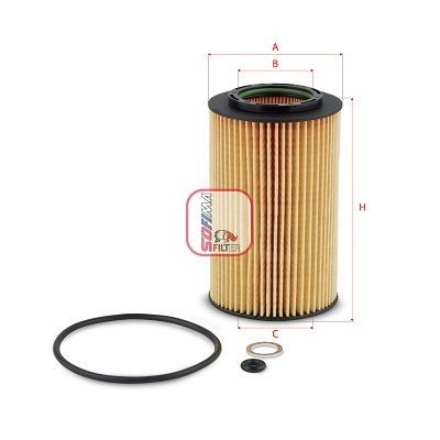 SOFIMA S 5220 PE: Eļļas filtrs