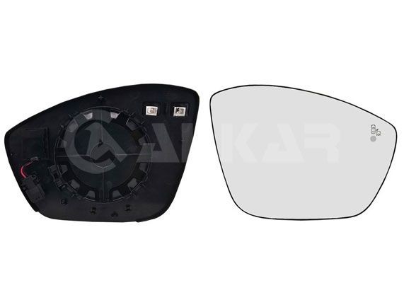 ALKAR 6436446: Стъкло на огледало, външно огледало дясно