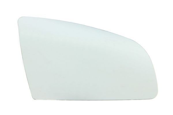 BLIC 6102-02-1221593P: Spoguļstikls, Ārējais atpakaļskata spogulis pa labi, ar kronšteinu