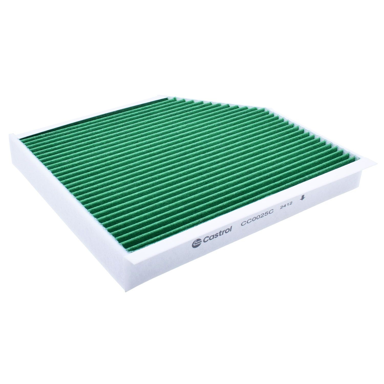 Castrol filters CC0025C: Filtr, vzduch v interiéru Filtr s aktivním uhlím, s antibakteriálním účinkem
