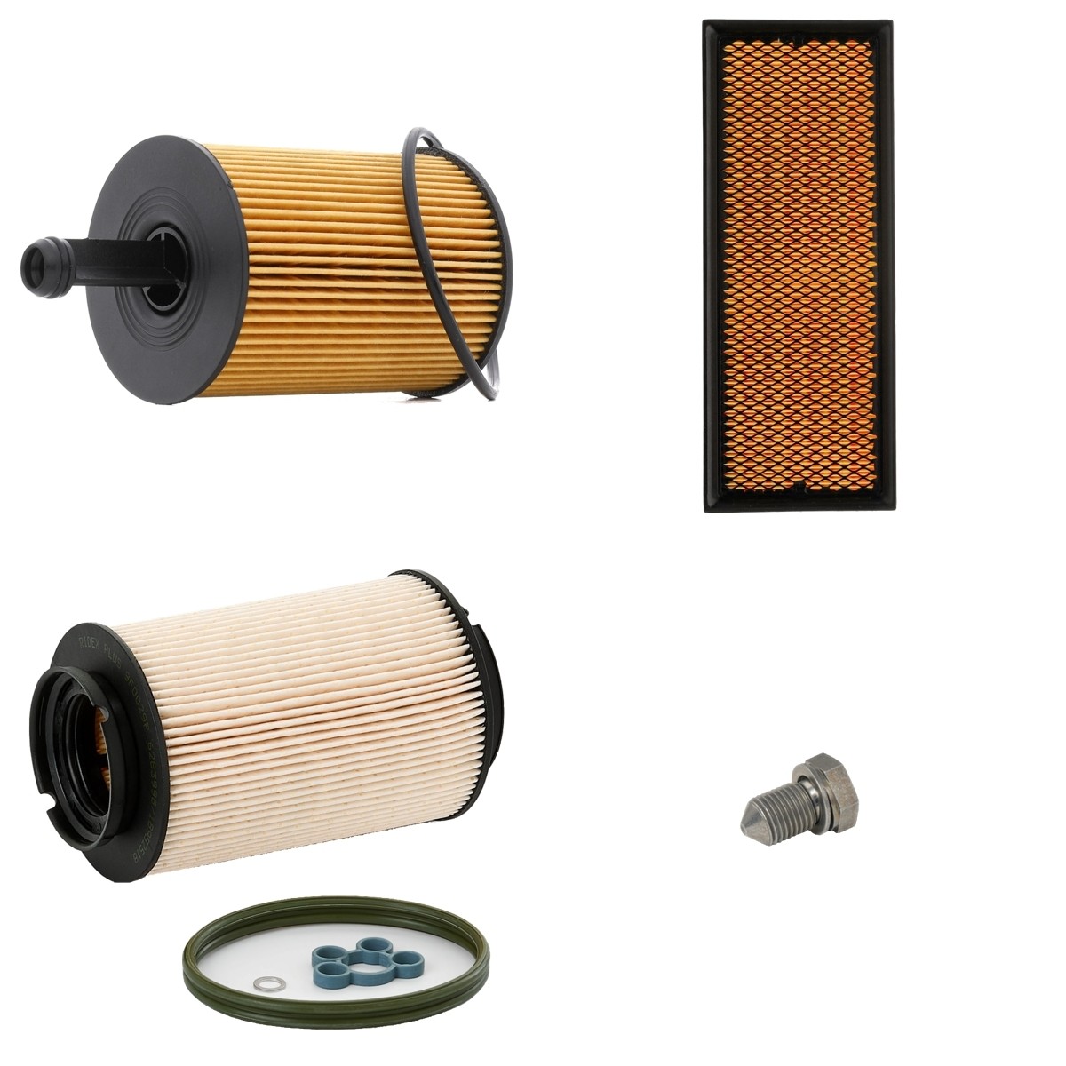 RIDEX PLUS 4055F0663P: Suodatinsarja