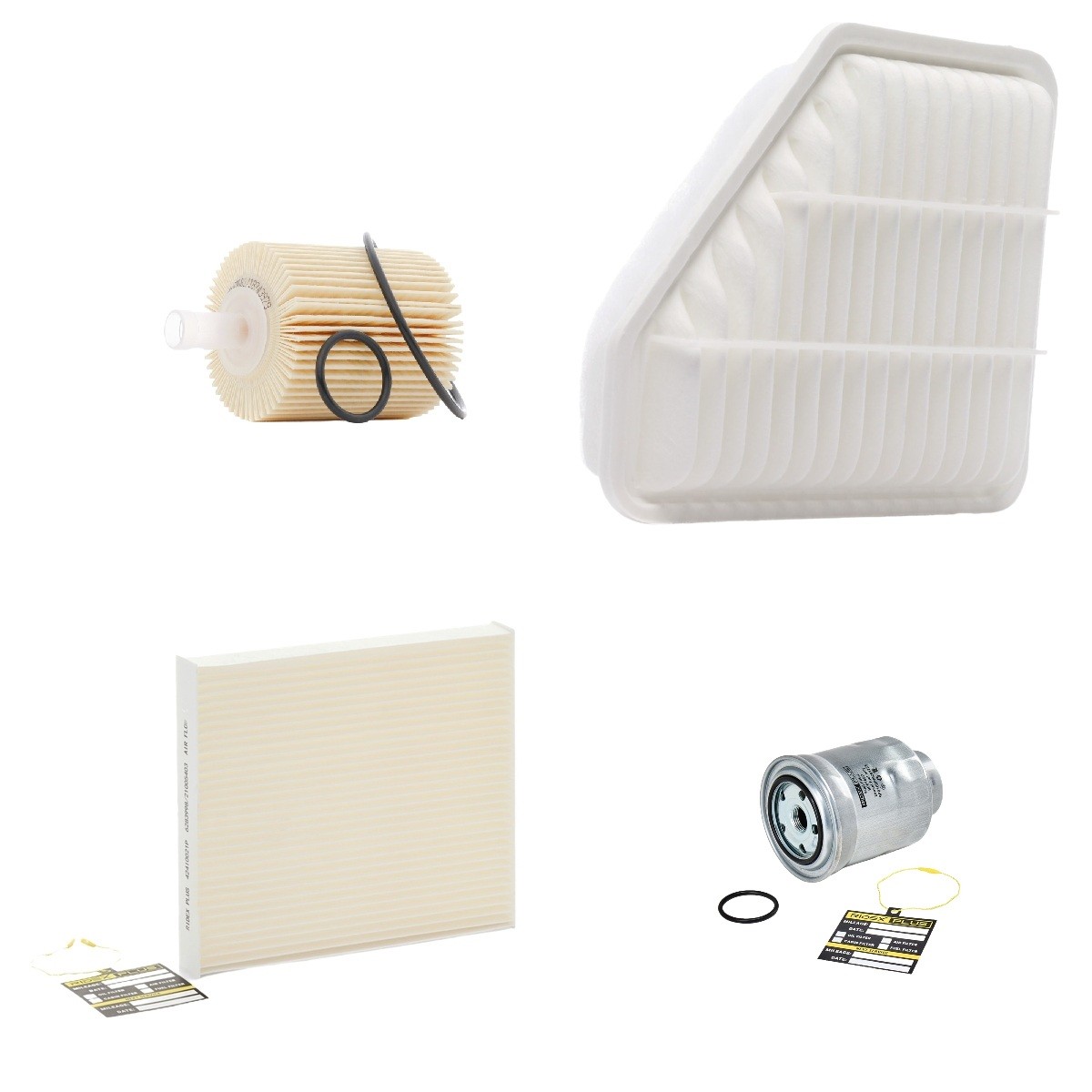 RIDEX PLUS 4055F27524P: Комплект филтри