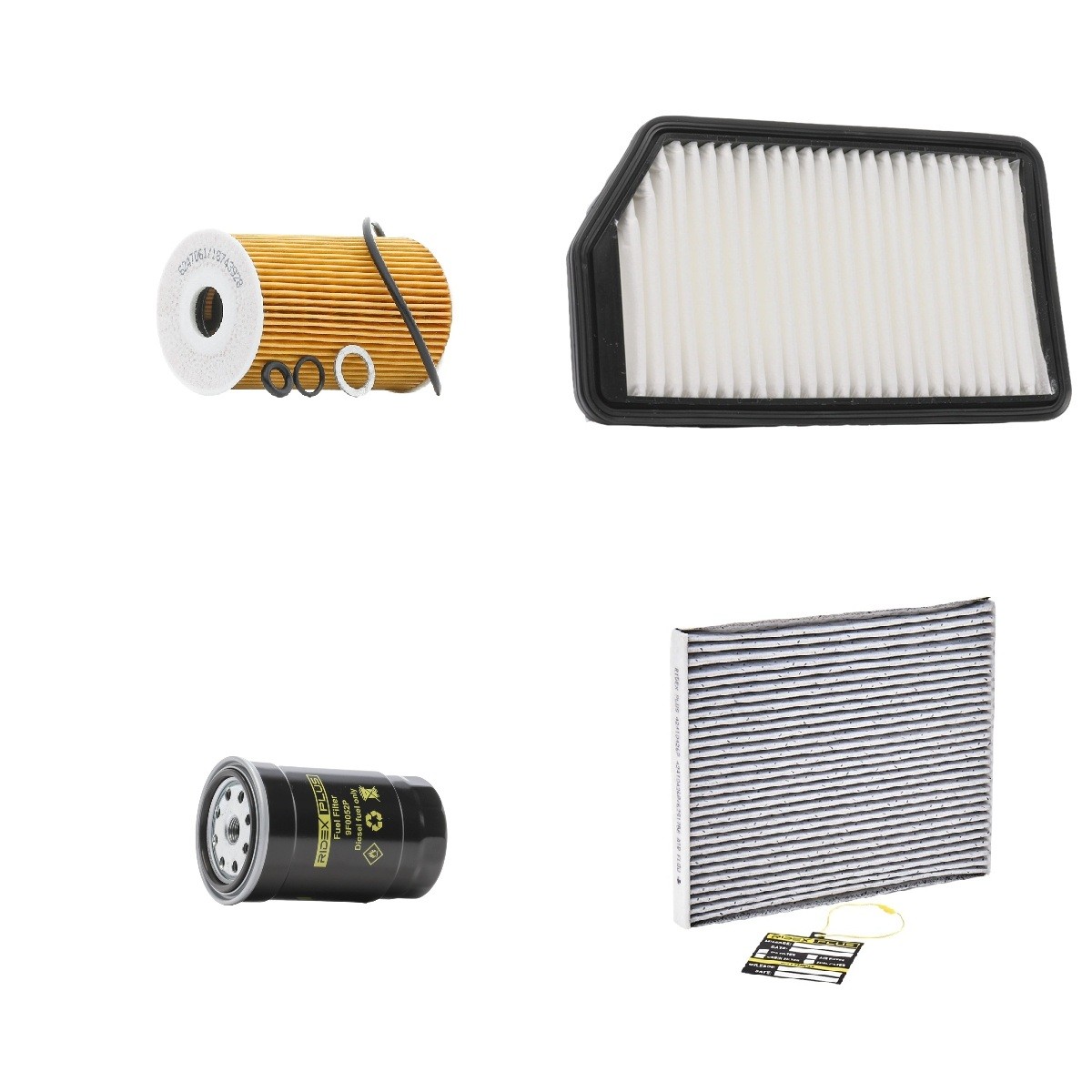 RIDEX PLUS 4055F28299P: Filtrs-Komplekts