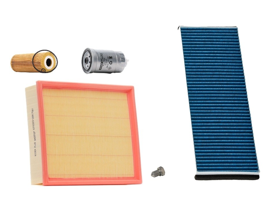 RIDEX PLUS 4055F30637P: Suodatinsarja