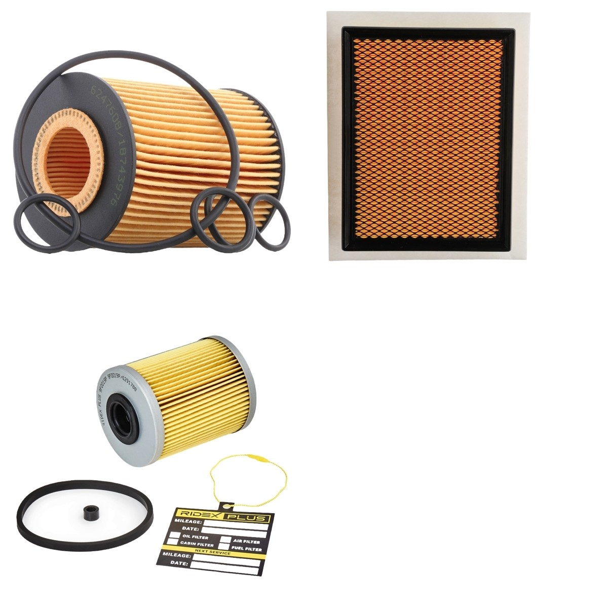 RIDEX PLUS 4055F8504P: Kit de filtres