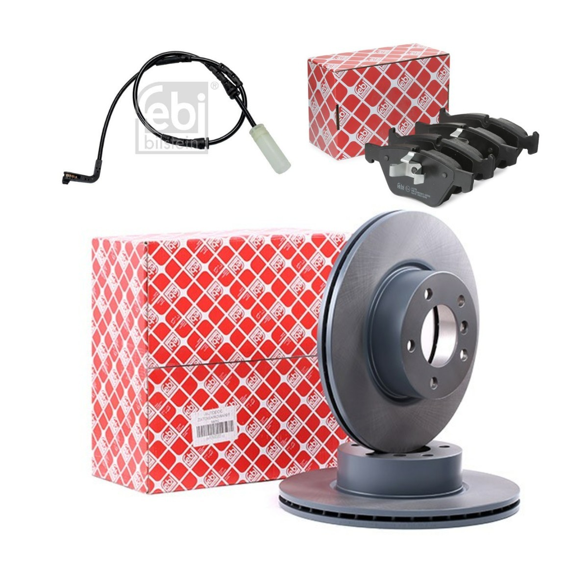 FEBI BILSTEIN FBL3405N0206: Remschijven en blokken Vooras, Ø: 312mm, interne ventilatie