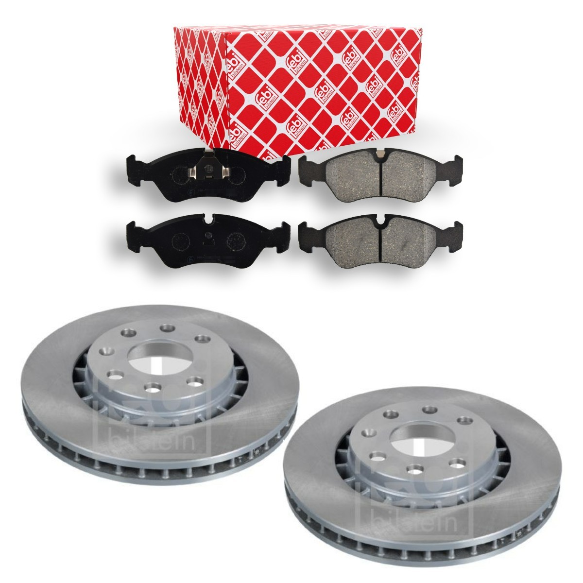 FEBI BILSTEIN FBL3405N0355: Disques et plaquettes de freins Essieu avant, Ø: 256mm, ventilé de l'intérieur