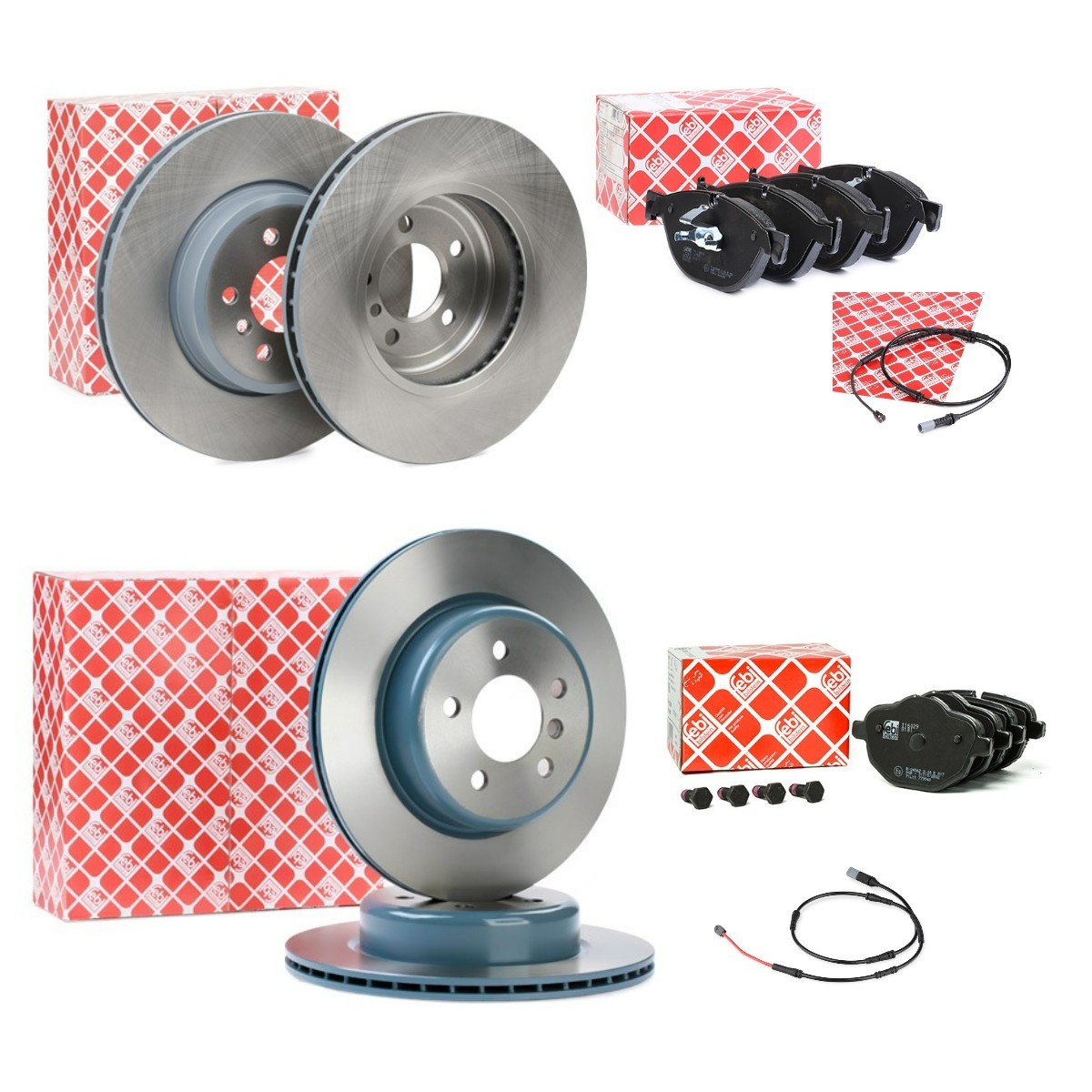 FEBI BILSTEIN FBL3405FR047: Bromssats, skivbroms framaxel, framaxel vänster, tillverkar endast ensidig, Bakaxel, Bakaxel vänster, Bakaxel höger, Ø: 348, 330mm, ventilerad invändigt