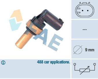 FAE 32710: Senzor, temperatura lichid de racire