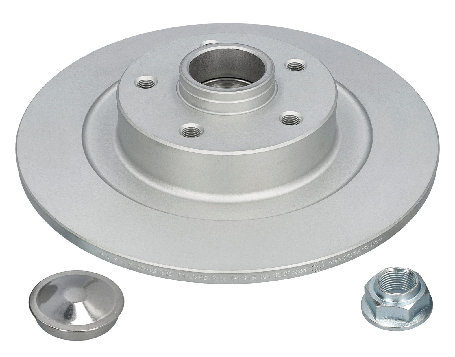 MEYLE 16-15 523 4119/PD: Bromsskiva MEYLE-PD: Advanced performance and design. Bakaxel, Ø: 300mm, full, Ø: 300mm, Sink-lamell-behandlad, med inbyggd ABS-sensor, med integrerat hjullager