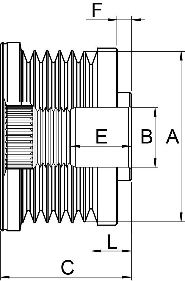 HC-Cargo F 032 332 297: Sistem roata libera, generator