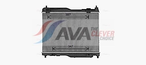 AVA COOLING SYSTEMS CN2196: Radiateur du moteur