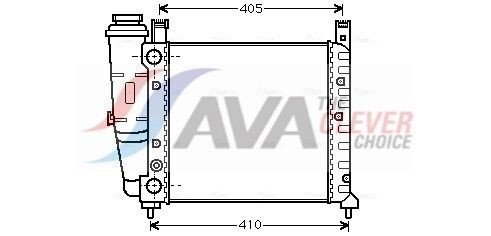 AVA COOLING SYSTEMS FT2076: Radiateur du moteur