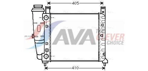 AVA COOLING SYSTEMS FT2077: Radiateur du moteur