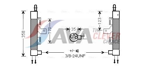 AVA COOLING SYSTEMS MSK276: Ilmastoinnin kompressori