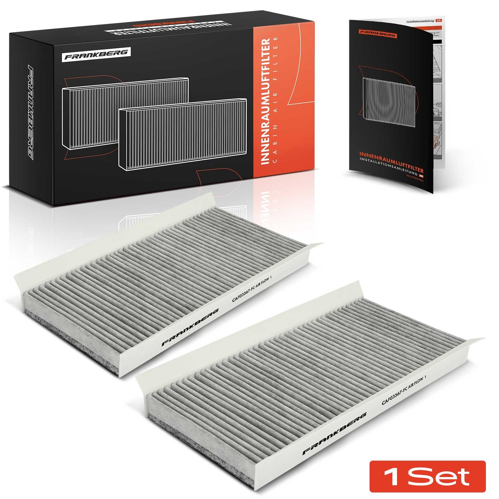 Frankberg 5481FB0034660: Filtra komplekts, Salona telpas gaiss