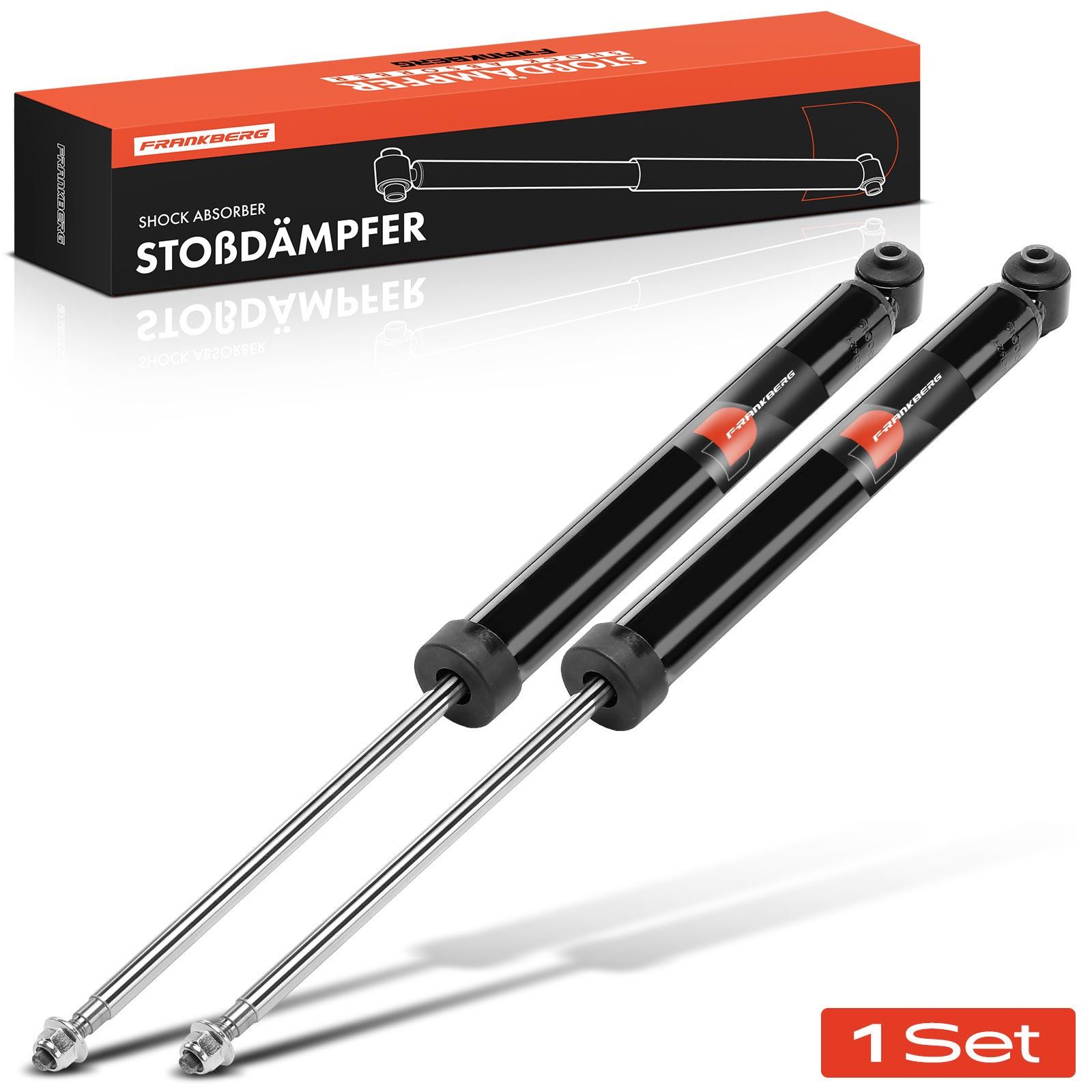 Frankberg 5481FB0042783: Støtdemper bakaksel, gasstrykk, teleskopstøtdemper
